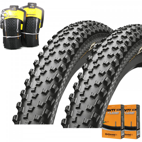 2x Continental Reifen Cross King Performance FALTBAR 26-29 Zoll m/o Schläuche