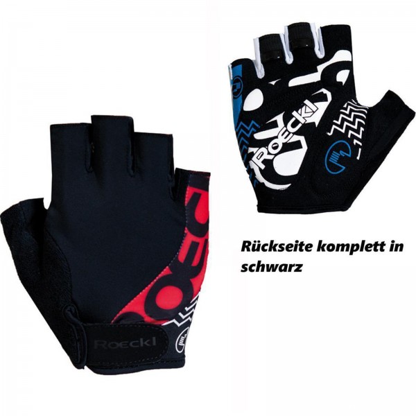Roeckl Handschuhe Performance Bellavista schwarz/rot