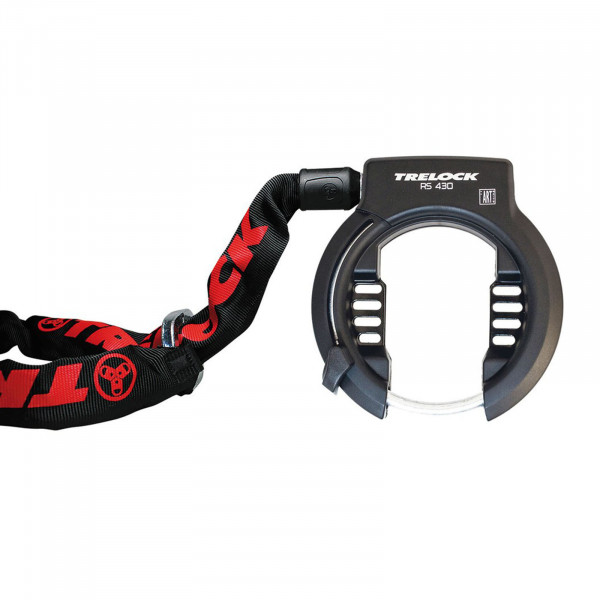 Trelock Rahmenschloss mit Kette/Tasche RS430/ZR355 schwarz Direktmontage