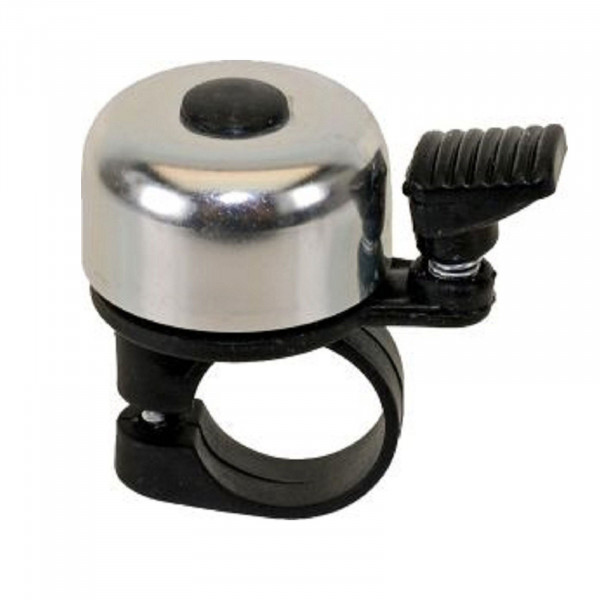 Miniglocke little dickman Stahl silber