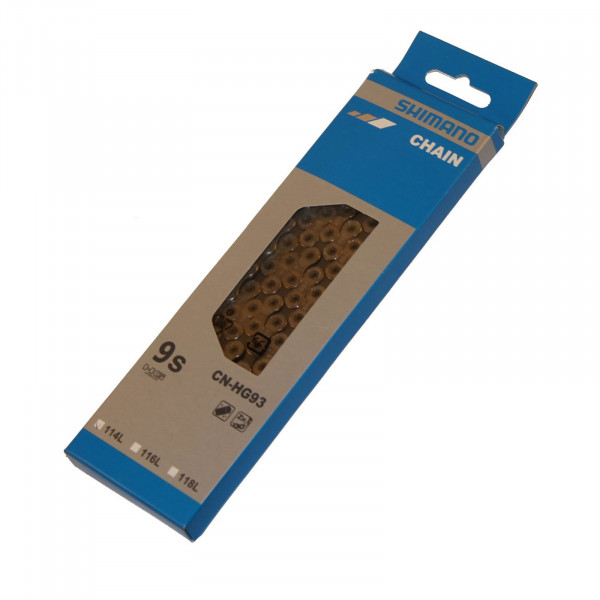 Shimano Kette 9-fach CN-HG93 116-Glieder Kettennietstift