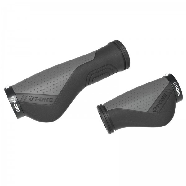 T-ONE Lenkergriffe Ripple Ergo 130/90mm 1x Schraubensicherung versch. Farben