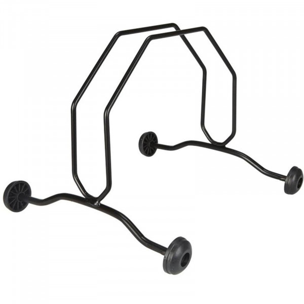 Abstellständer mit 4 Rollen schwarz