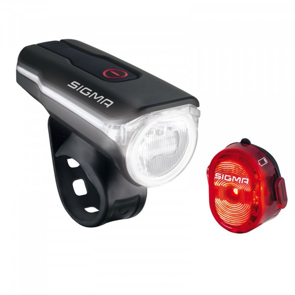 Sigma LED Akku Beleuchtungs Set Aura 60 USB/Nugget II schwarz