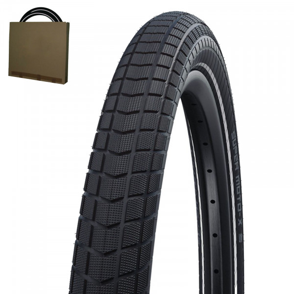 Schwalbe Reifen Super Moto-X HS439 GreenGuard 27,5x2.40 | 62-584 schwarz Reflex
