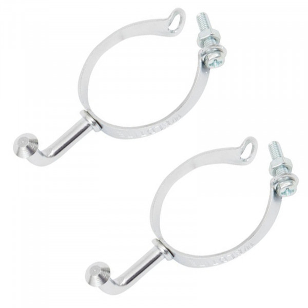 Universal-Pumpenhalter Retro chrom passend für Ø 27-31 mm 