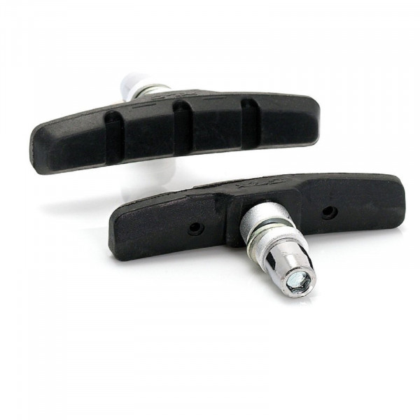 XLC V-Brake Bremsschuhe / Bremsbeläge BS-V01 2er Set, 70 mm, schwarz Fahrrad