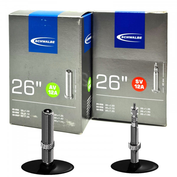 Schwalbe Schlauch 26 Zoll 26 x1.00-1.50 25/40-559 AV 12A, SV 12A
