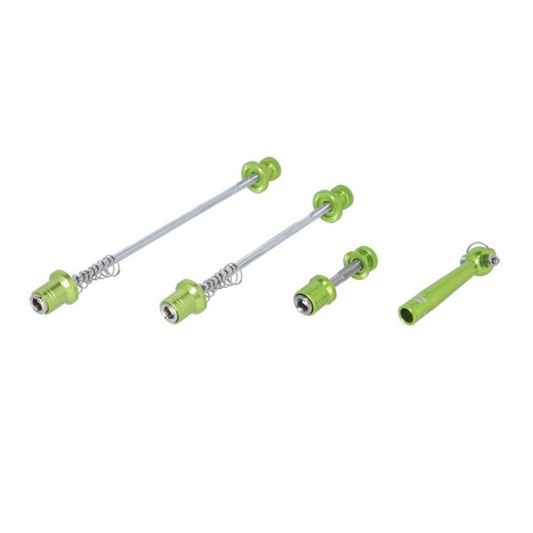 Schnellspann-Set QR-L08 VR/HR/SSP diebstahlgesichert verschiedene Farben