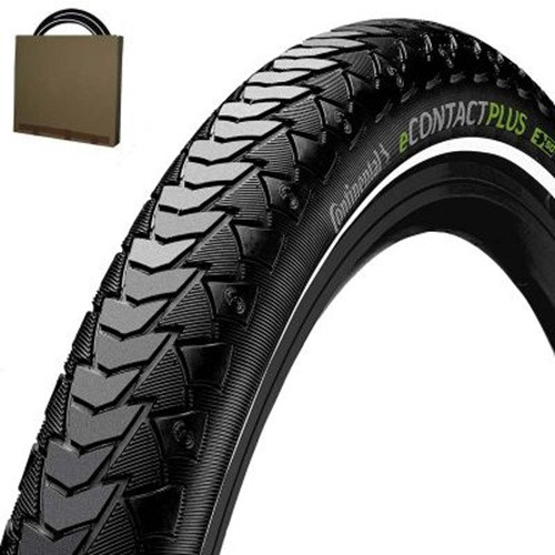 Continental Reifen EContact Plus 20/28 Zoll E-50 Reflex schwarz Pannenschutz