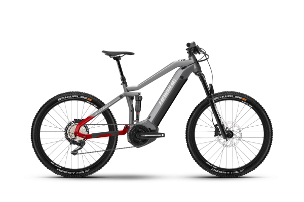 HAIBIKE E-Bike 27,5" AllTrail 5 i630Wh Yamaha 12-Gg. Deore grau/rot/schwarz Gr.L /48 2022