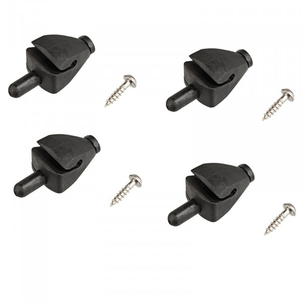 SKS Strebenprofilbefestigung 4 Stück SPB schwarz