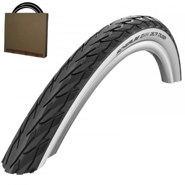 Schwalbe Reifen Delta Cruiser HS431 28-622 schwarz/weiß