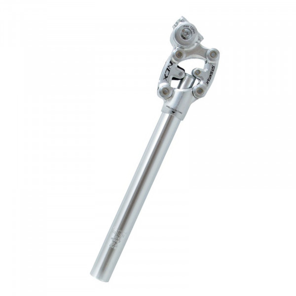 SR Suntour Sattelstütze gefedert SP12-NCX 350/27,2mm silber mittel