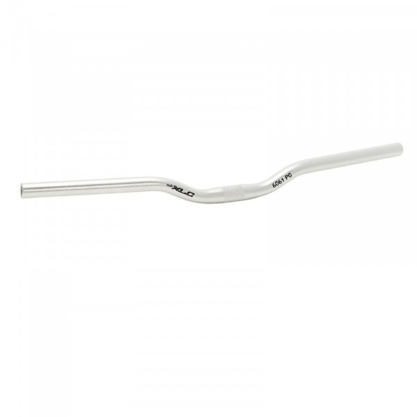 XLC MTB Lenker Riser Bar Alu HB-M04 Ø 25,4mm 630mm 30mm 6° silber
