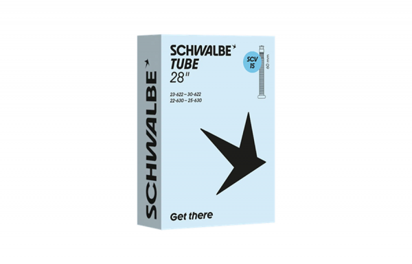 Schwalbe Schlauch Clik Valve 700C 28 Zoll 23/30-622/630 SCV15 60mm