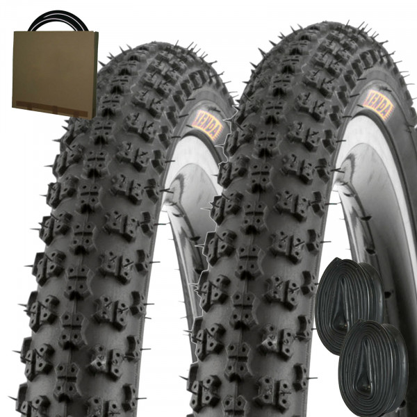 2x Kenda Reifen BMX 20x2.125 K-50 schwarz m/o Schläuche