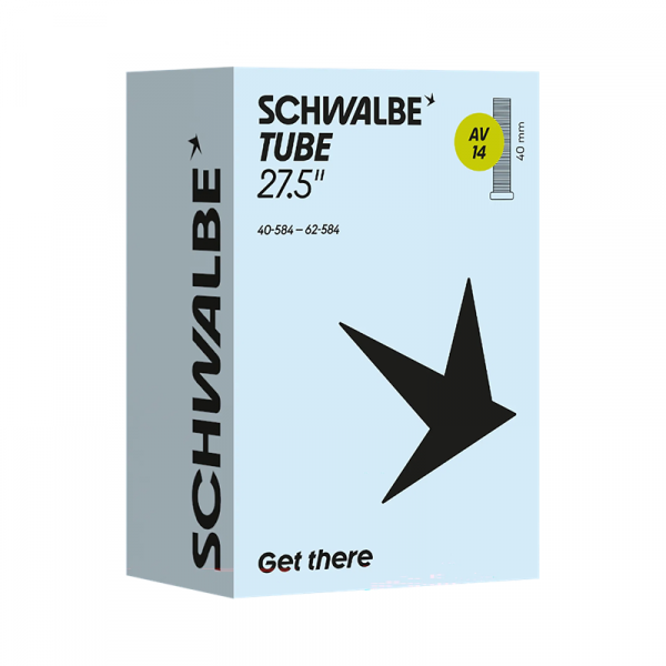 Schwalbe Schlauch 27,5 Zoll AV14 27,5x1.50-2.40 (40/62-584) 40mm