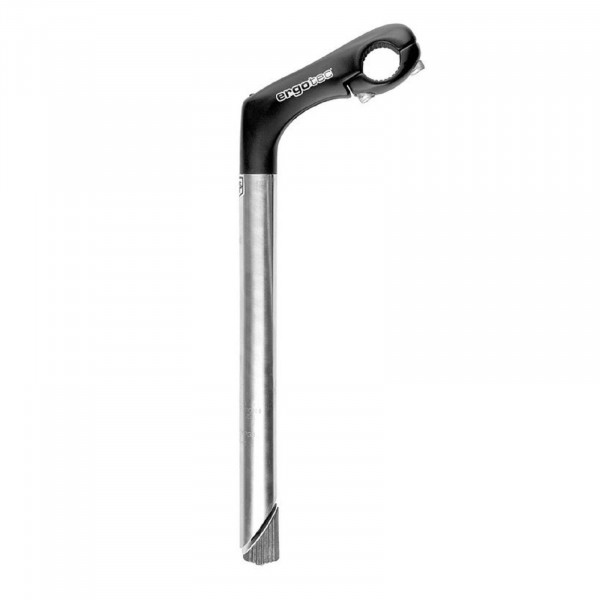 Ergotec Vorbau TR Kobra Tube 25,4/90/230mm Niro/schwarz