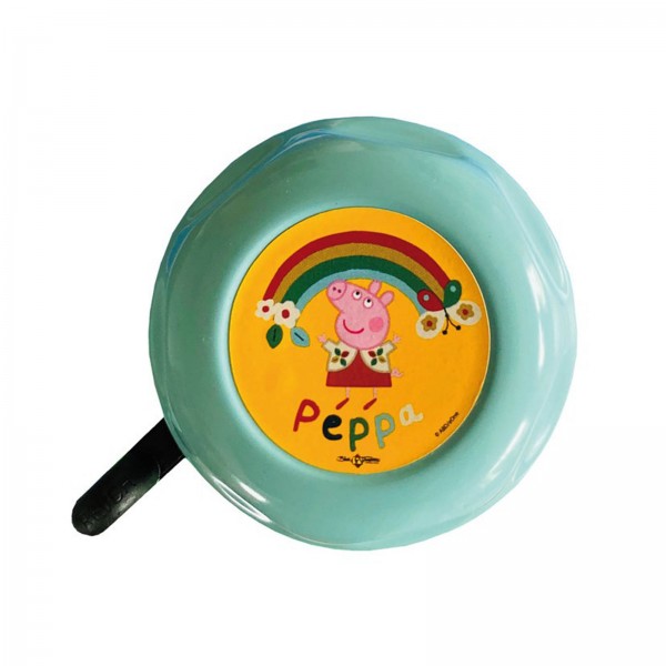 Glocke Peppa Pig hellblau mit Motiv Ø 55mm