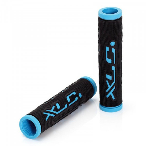 XLC Lenkergriffe XLC Dual Colour 125mm schwarz/blau