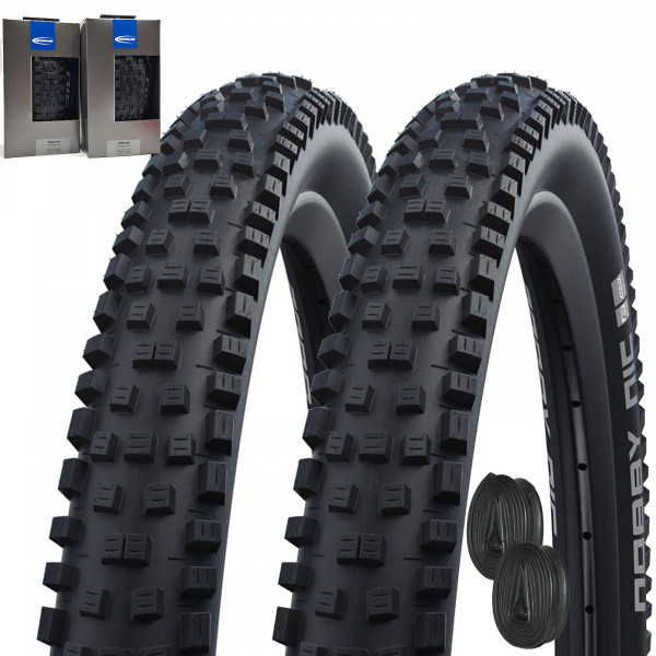 2x Schwalbe Reifen Nobby Nic HS602 Perf. TLR Addix 26 -29 Zoll faltbar m/o Schläuche
