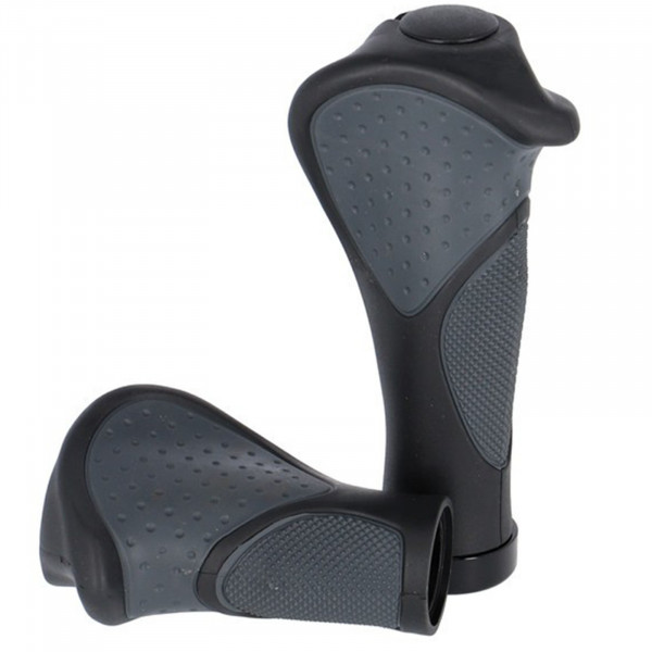 Ergotec Lenkergriffe Ergo Frisco2 140/95mm Kraton/Gel schwarz/grau