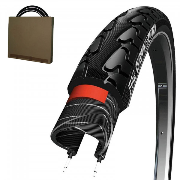 CST Reifen Classic Trend 47-622 | 28x1.75 schwarz Reflex