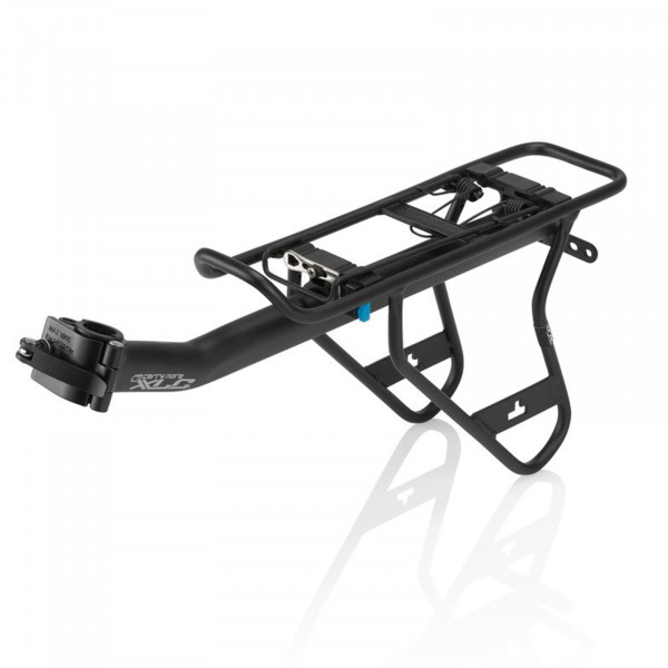 XLC System Gepäckträger carry more RP-R12 schwarz für Sattelstützbefestigung