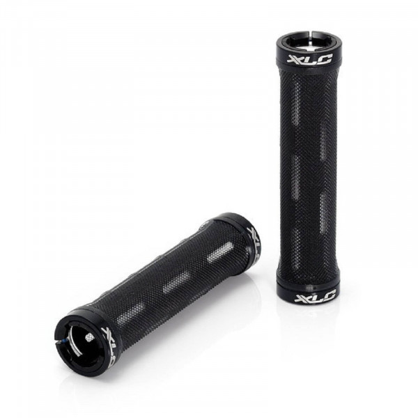 XLC Lenkergriffe GR-S06/Durchblick 125mm schwarz/transparent