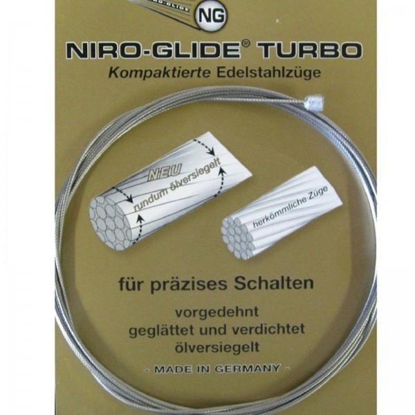 Weldtite Schaltseil Schaltinnenzug Niro, 1,1 mm Ø, einzelverpackt