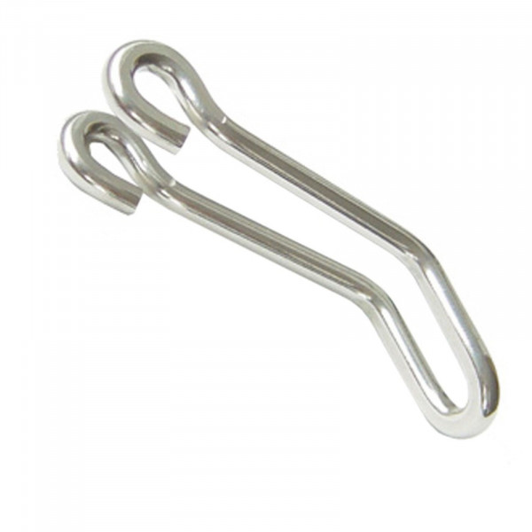 B&M Scheinwerfer-Halter 475D Edelstahl blank