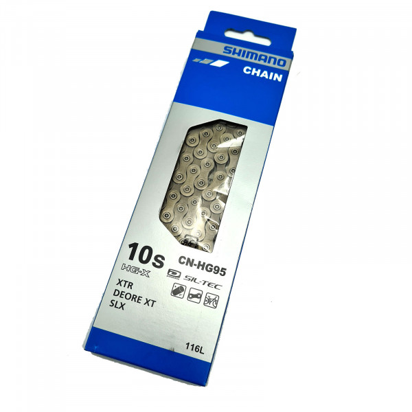 Shimano Fahrradkette 10-fach CN-HG95 116-Glieder PIN