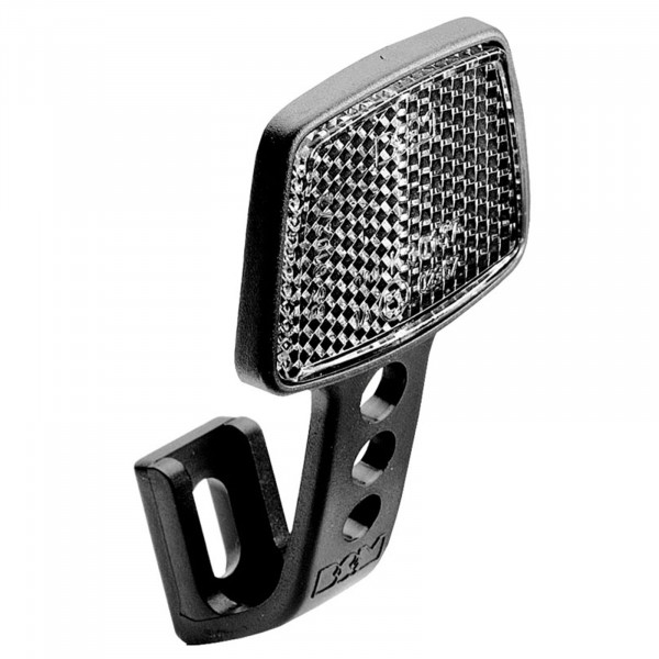 Busch & Müller Frontstrahler "313U" mit U-förmigen Kunststoffhalter schwarz