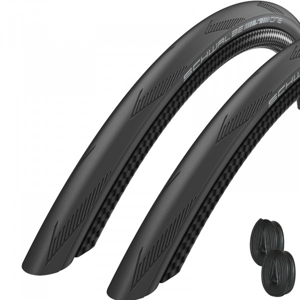 2x Schwalbe Faltreifen ONE Performance HS462A Addix 23/25/28/30-622 schwarz mit/ohne Schläuche