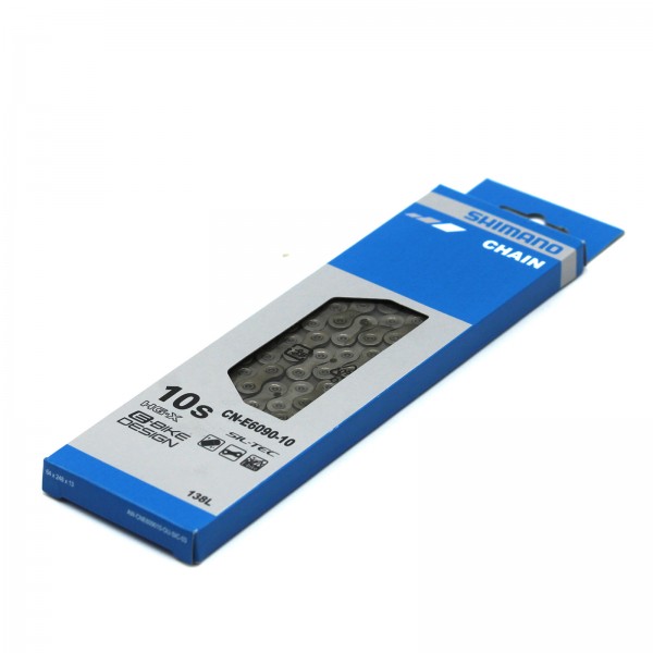 Shimano Kette E-Bike 1x10-fach CN6090 138-Glieder mit Kettennietstift