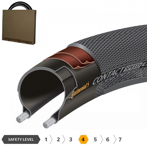 *Continental Reifen Contact Speed 42-622 | 28x1.60 schwarz