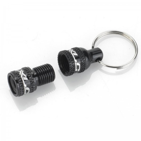 XLC Ventiladapter PU-X07 AV auf DV/ SV inkl. Schlüsselring