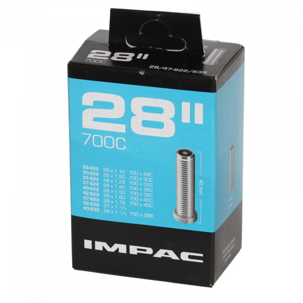 Impac Schlauch 28 Zoll (28/47-622/635) AV 40mm
