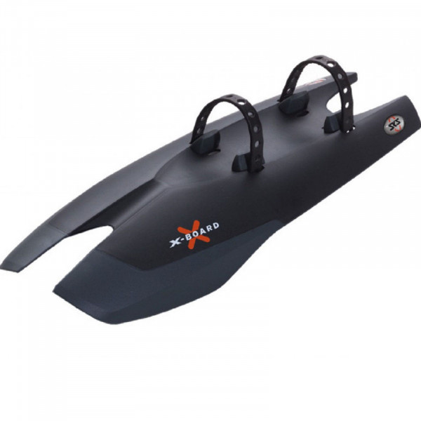 SKS Spritzschutz Dirtboard X-Board schwarz/grau f. Rahmenunterrohr