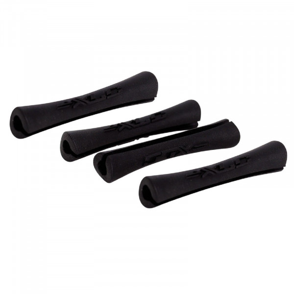 XLC TopTube Schutzgummi BR-X06 schwarz 4er Set