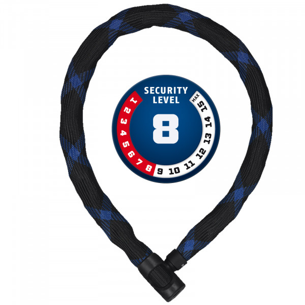 ABUS Kettenschloss IVERA Chain 7210/85 schwarz 7x850mm Level8