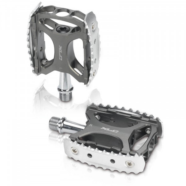 XLC MTB / Trekking Pedale PD-M17 Alu CNC grau/silber
