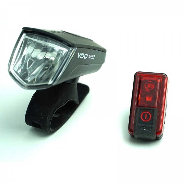 VDO LED Akku Beleuchtungsset ECO LIGHT M 90 | RED Plus