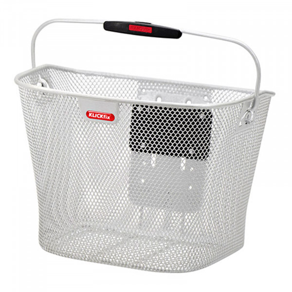 KLICKFIX City-Korb engmaschig weiß