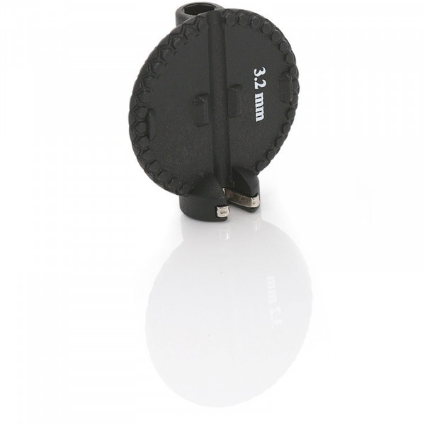 XLC Nippelspanner TO-S44 rund schwarz