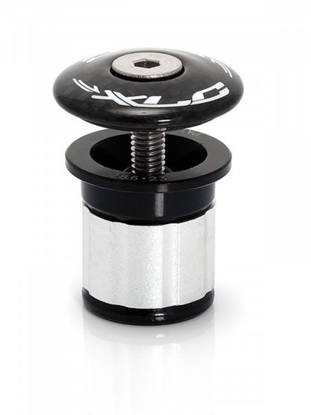 XLC Steuersatz Ahead-Plug 1 1/8" AP-C01 für Carbongabel Ø 22-23mm, 25mm schwarz