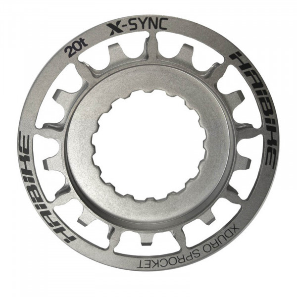 HAIBIKE Antriebsritzel XDURO 20 Zähne für Bosch Gen 2 Motoren 2014 rostfr.Stahl silber