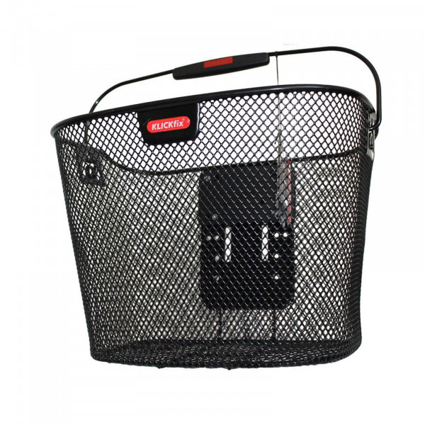 KLICKFIX City-Korb engmaschig schwarz