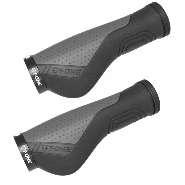 T-ONE Lenkergriffe Ripple Ergo 130/130mm 1x Schraubensicherung versch. Farben
